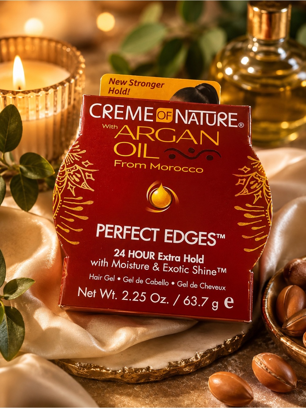 Creme of Nature Perfect Edges Hair Gel - Red & Gold